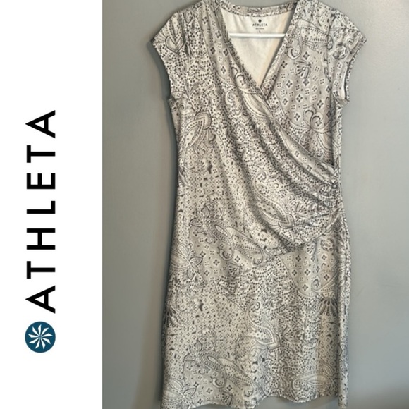 Athleta V-neck Dress - Picture 1 of 9